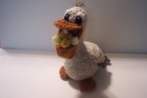 Pelican Pal With a Fishie Friend