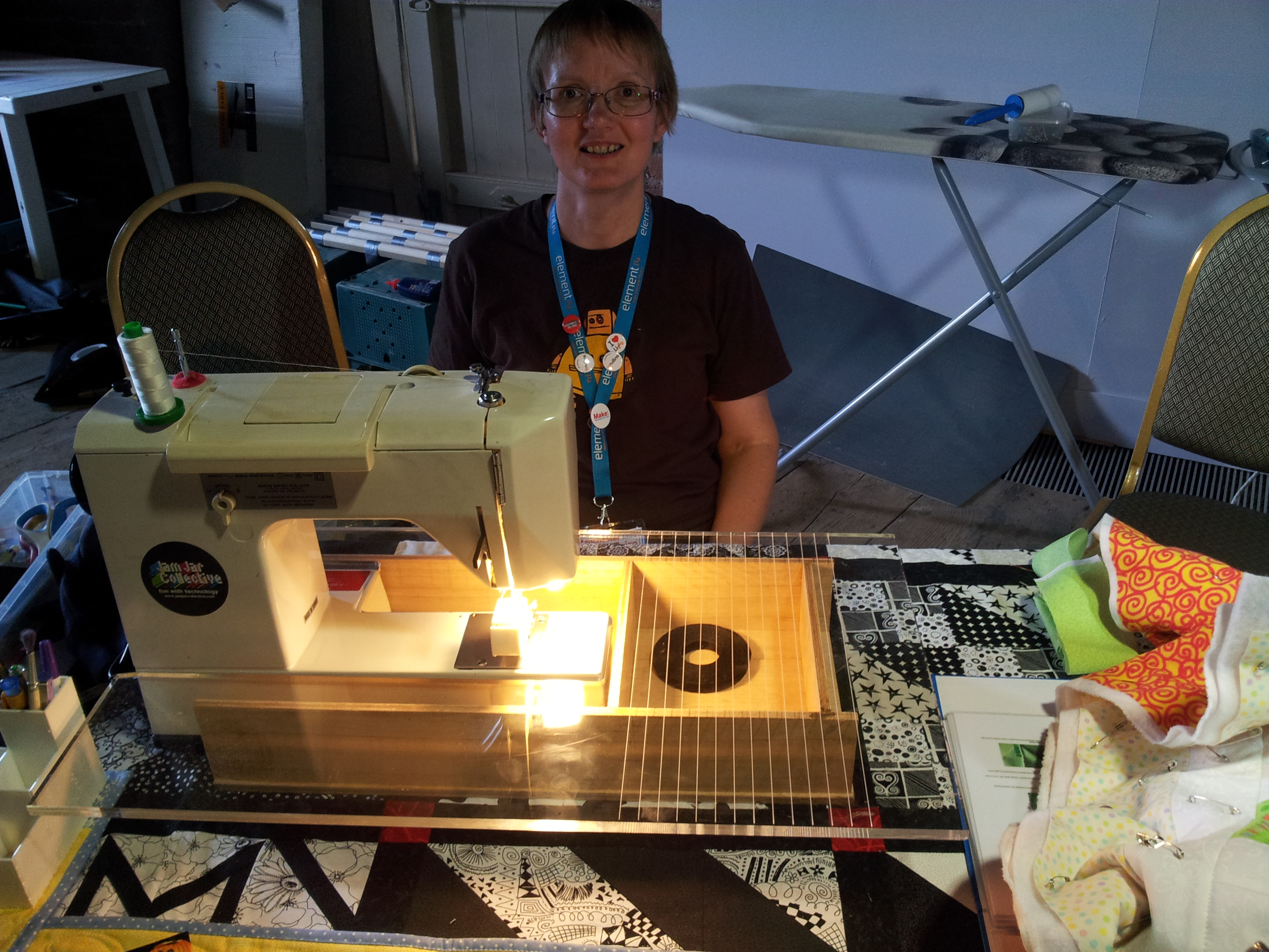 Quilter's Sewing Machine Table.