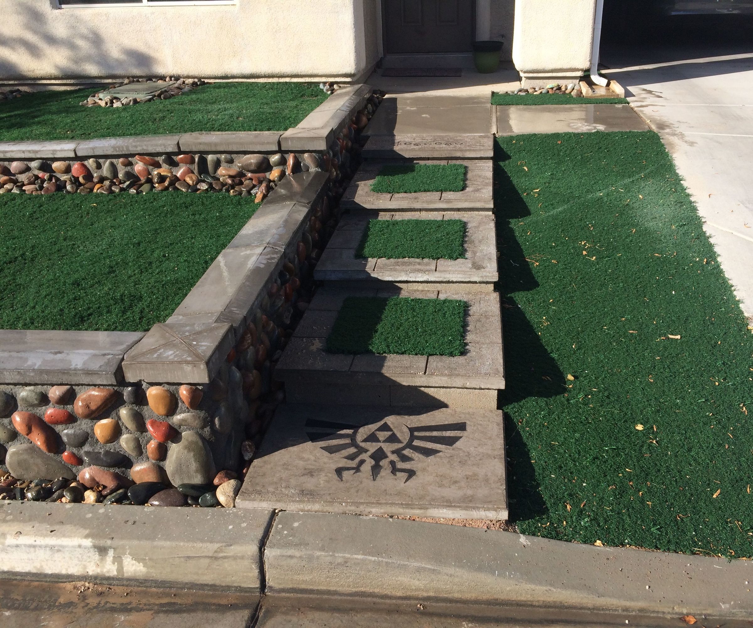 Concrete Zelda Steps