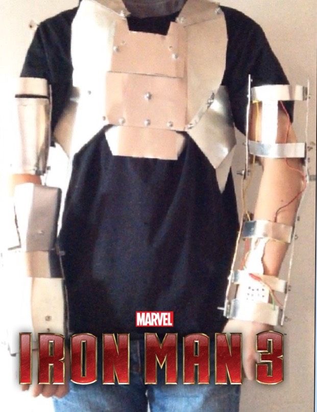 Make an Iron Man Full Metal Chestplate + Arms