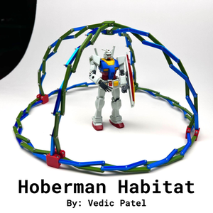Hoberman Habitat: Expandable & Efficient Space Living