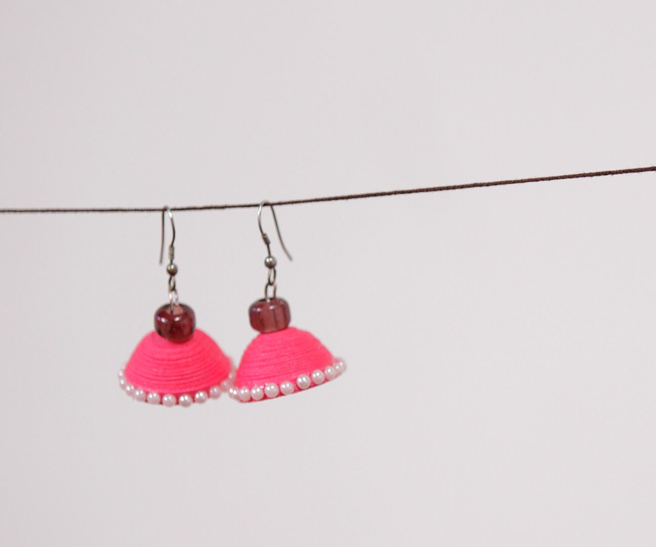 How to Make Paper Earrings Jhumka Using Paper Art Quilling | DIY 