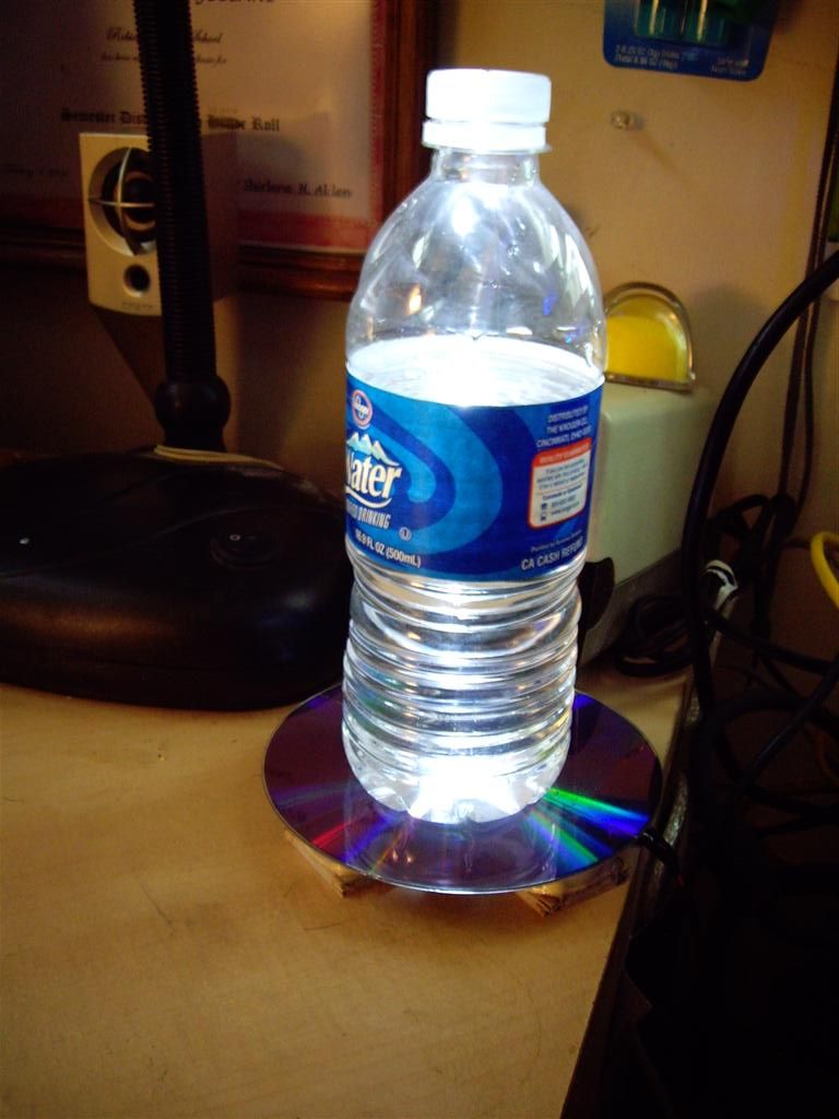 Illuminated CD Coaster