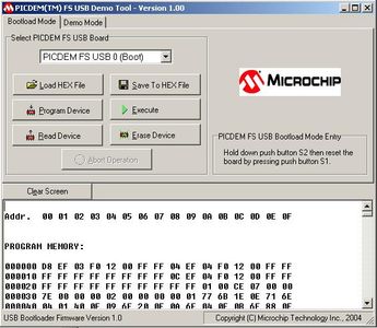 Using the Bootloader Software