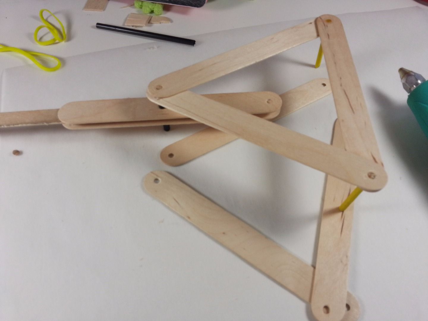 Catapult Made With Tongue Depressors and Rubber Bands 8 Steps (with