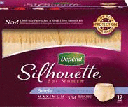 Buy Depend Silhouette Briefs for Women at Magic Medical