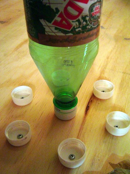 Plastic Bottle-legged Bed