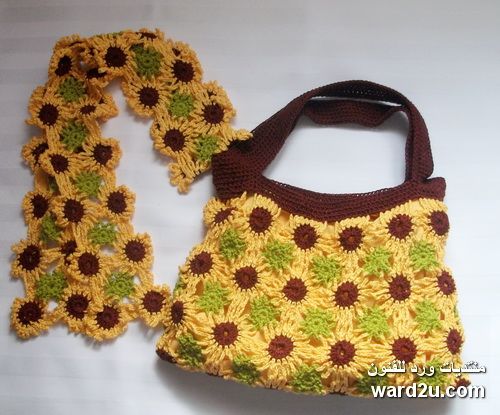 Scarf& Bag Crochet