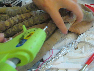 Glue Tentacles in Place