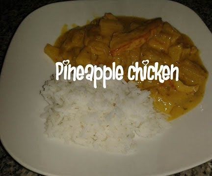 Cream Pineapple Chicken Recipe