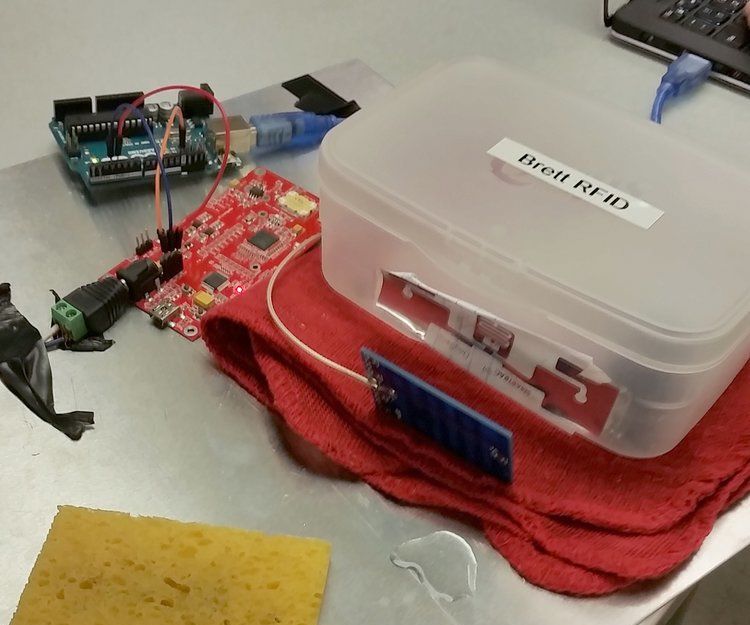 Arduino to Cottonwood UHF RFID Reader: RSSI Command