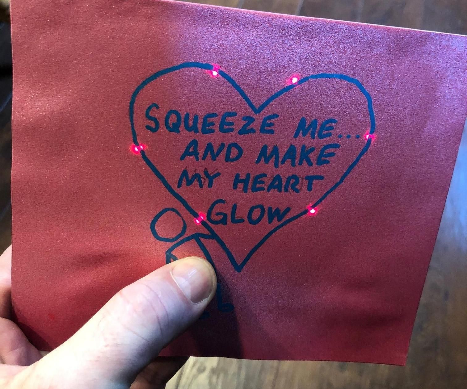 Lit Valentines Card