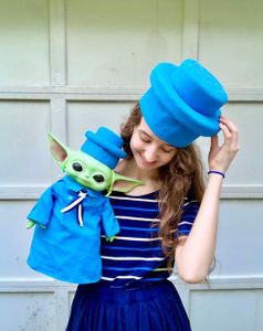 Cloth LEGO Brick Hat + Sewing Pattern.