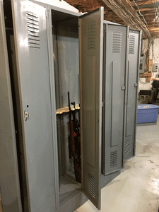Gun Locker Using Actual Lockers! : 7 Steps - Instructables