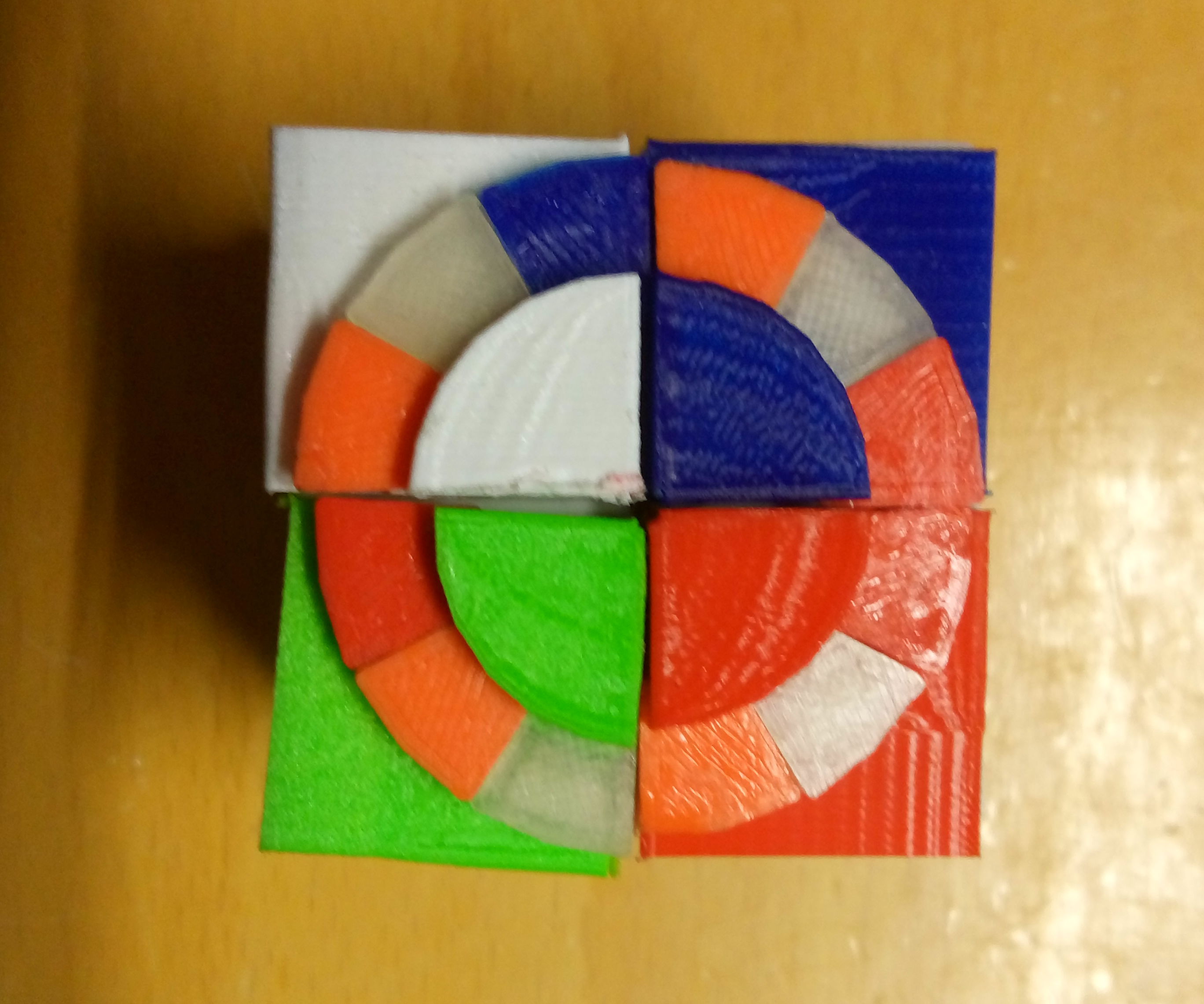 3d printed smaz time machine (2x2x2 mod)