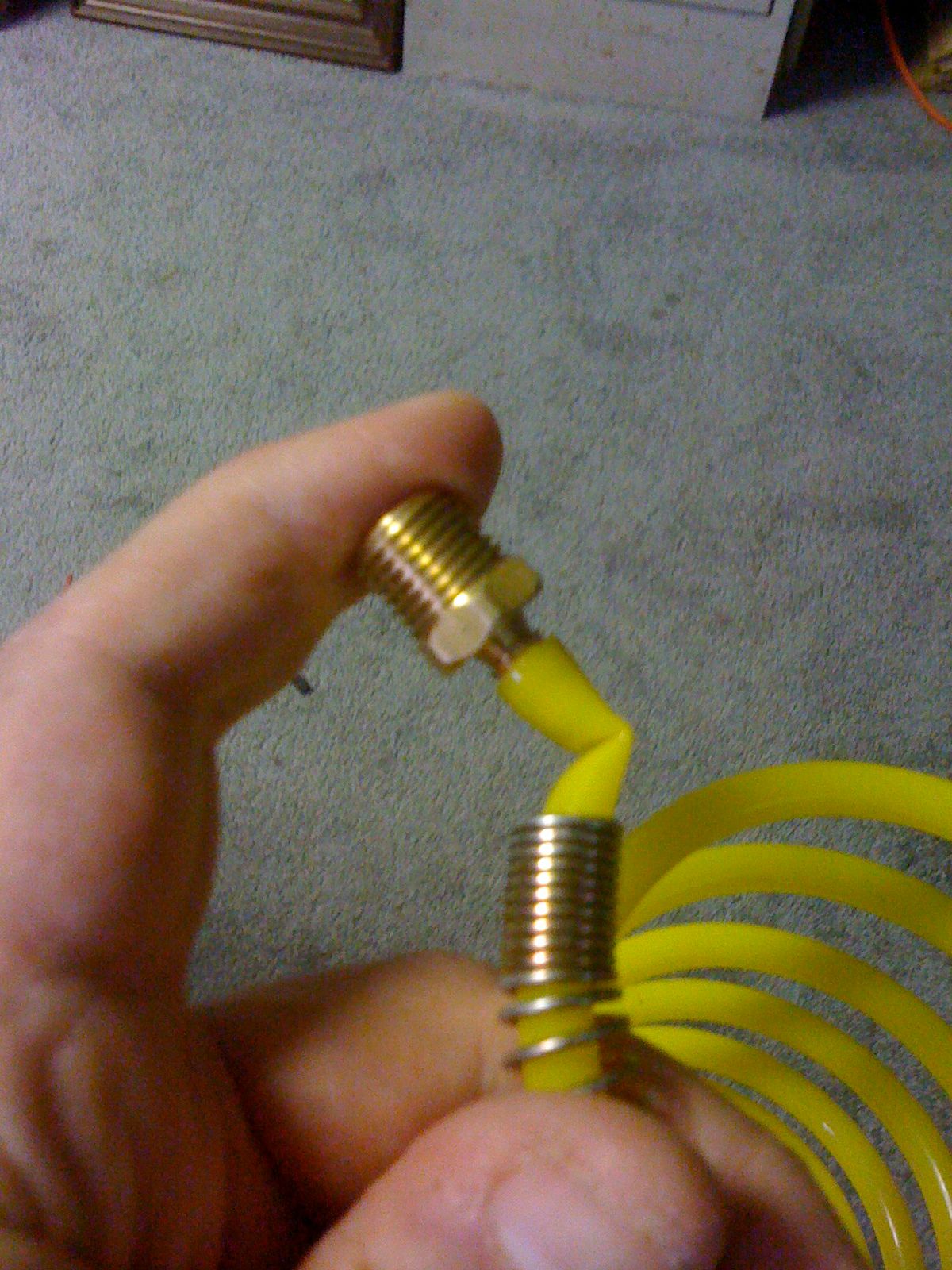 Fixing a Crimped Compressor Hose