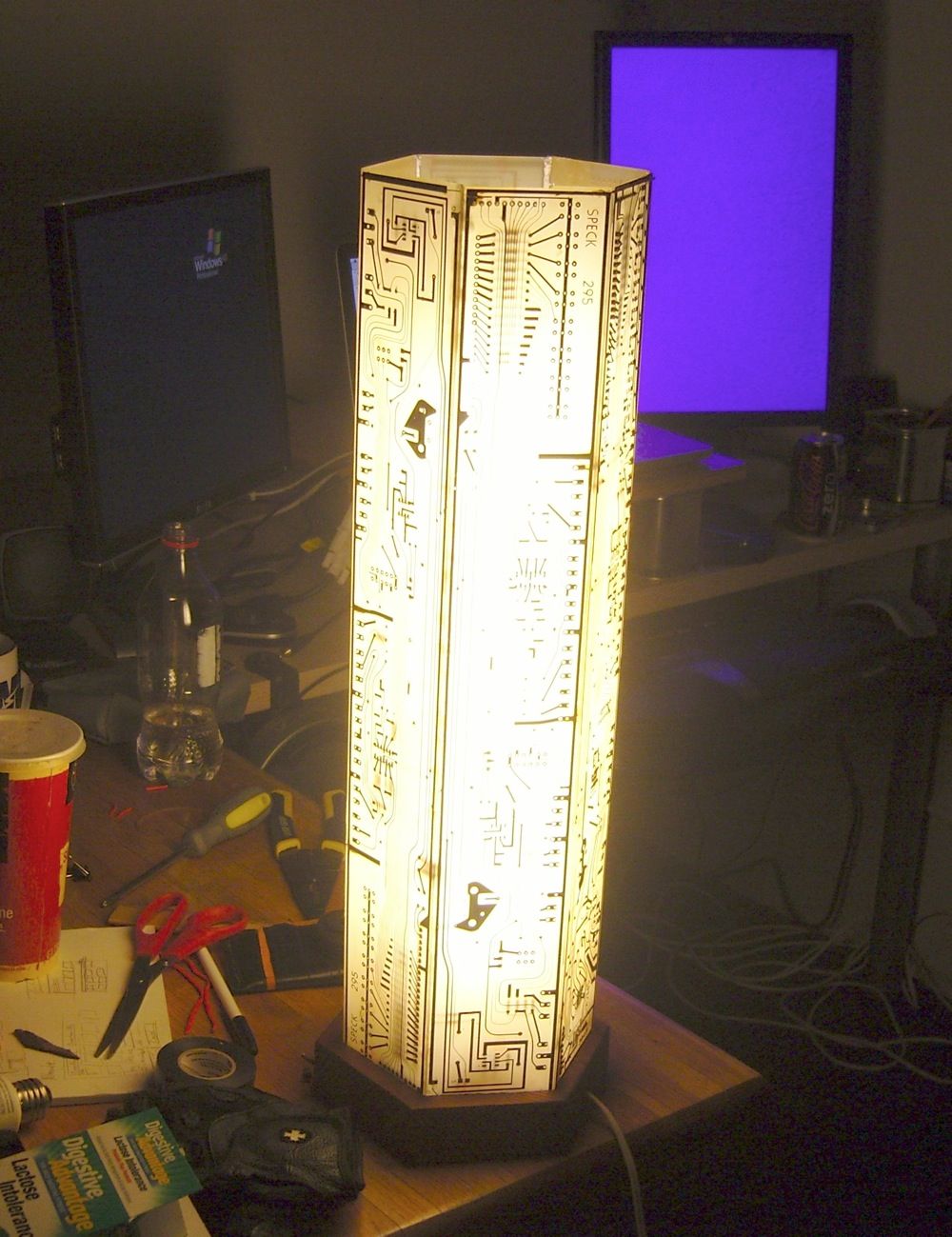 Tall CFL Bulb for a Tall Lamp