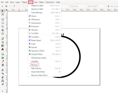 Inkscape: How to Make Text Follow a Circular Line ? ( ~ 9 Skills ) : 5 ...