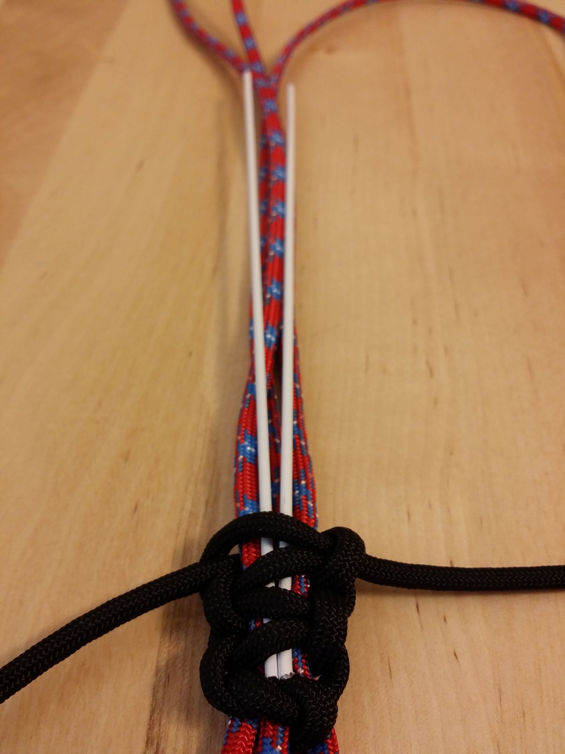 Paracord Blanket / Sleeping Bag Compression Strap With Handle I Made