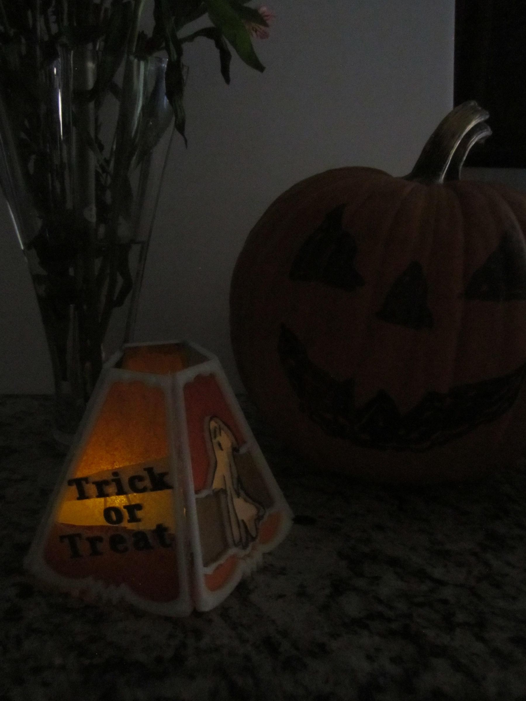 Halloween Table Decoration With a Tea Light : 5 Steps (with Pictures ...