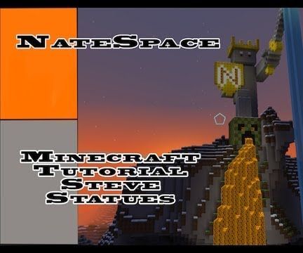 Minecraft Tutorial: Building Steve-like Statues 