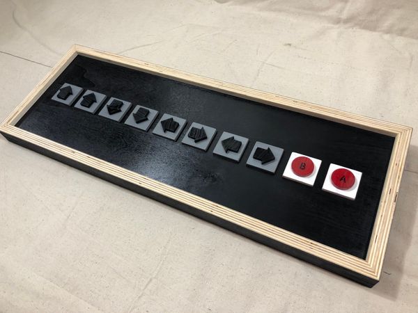 Konami Code Wall Art : 11 Steps (with Pictures) - Instructables
