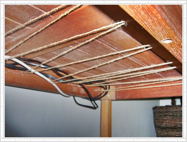 Hidden Cords of TV, DVD and Decoder!
