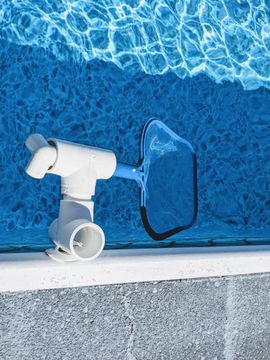 Skimmer de Piscine, Skimmer de Drainage de Piscine Couverture Blanche Skimmer de Piscine, Skimmer de Drainage de Piscine Couverture Blanche