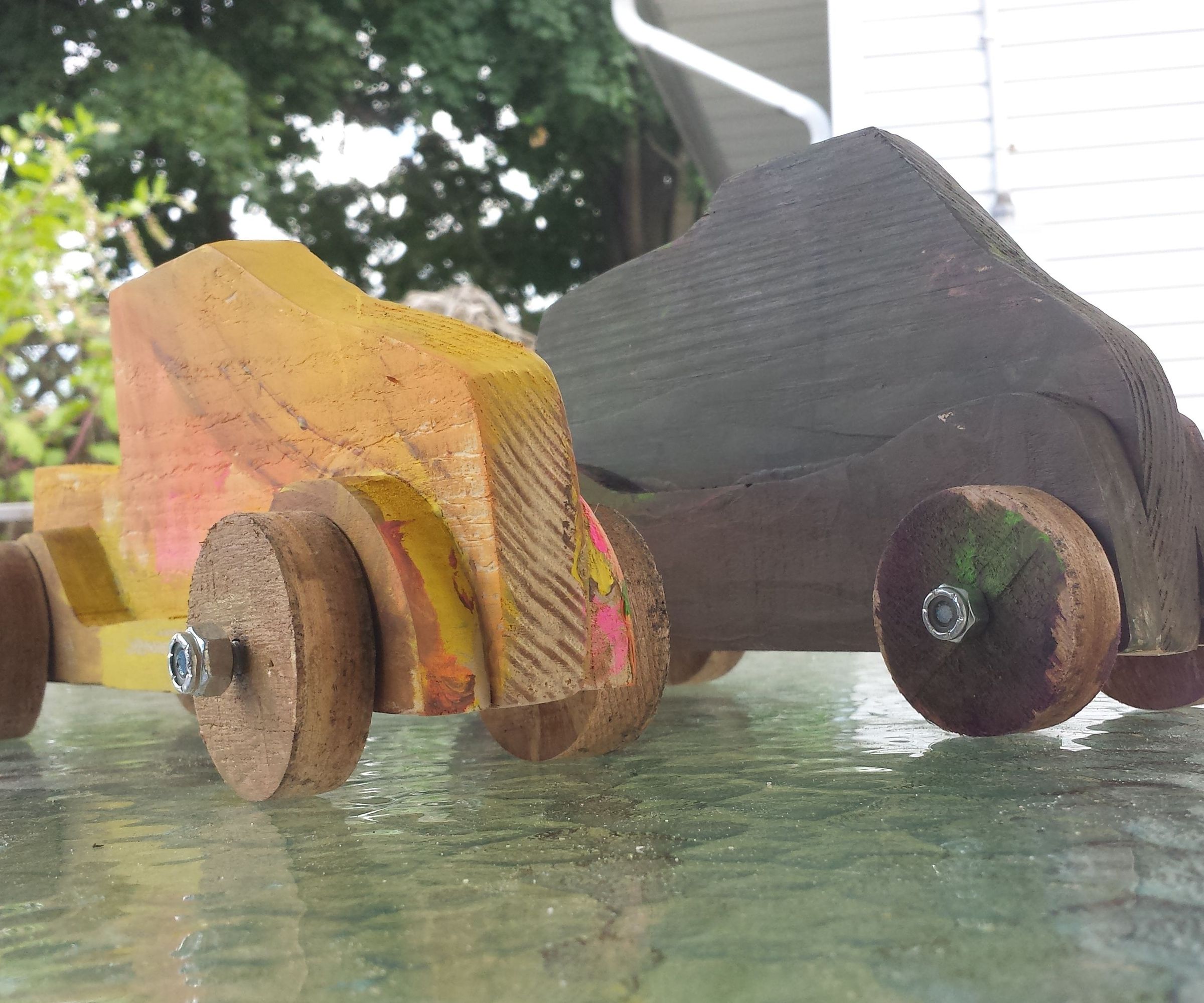 Pallet Wood Derby Cars (almost Free)