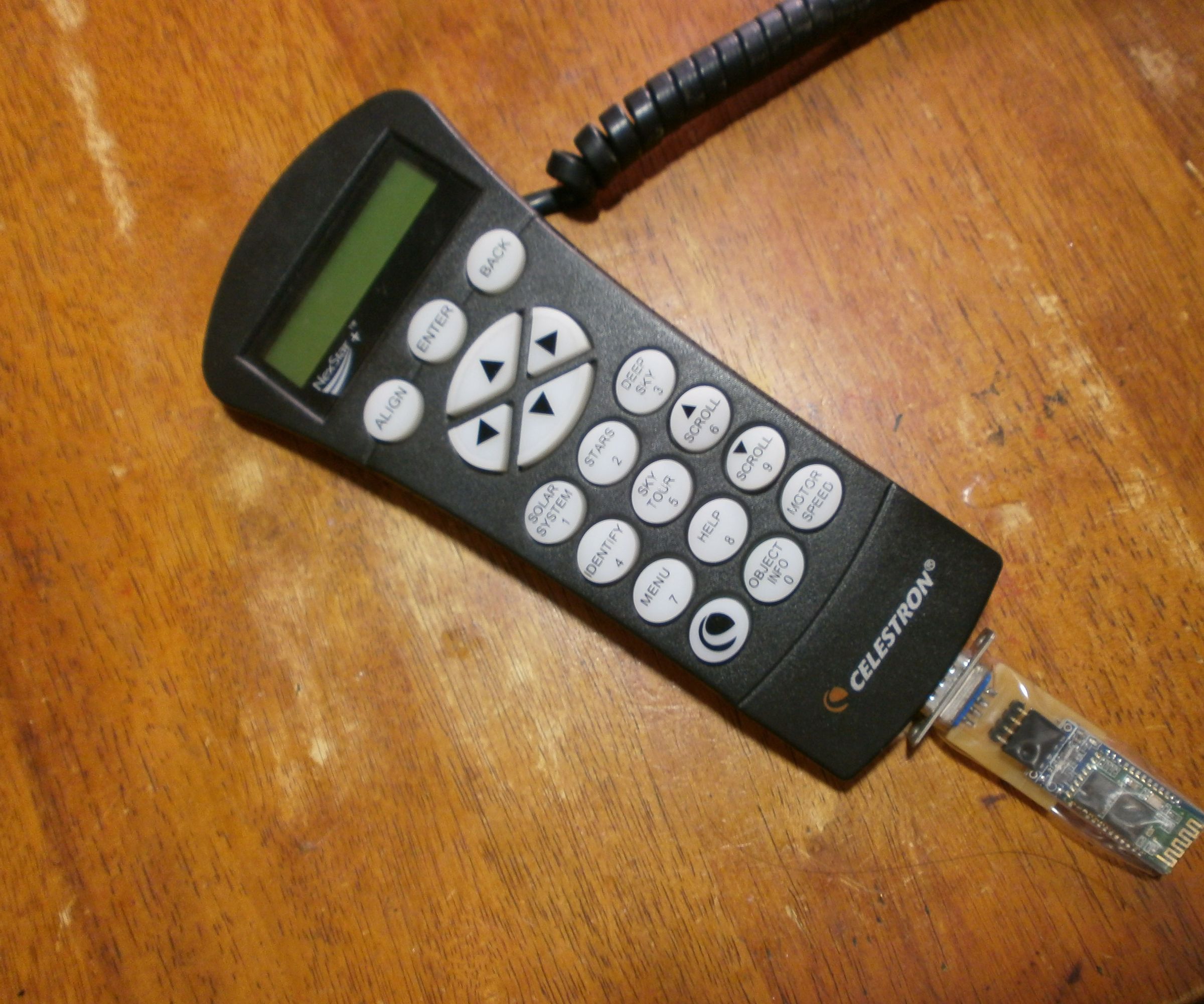 Bluetooth Enabled Nexstar+ Handcontroller