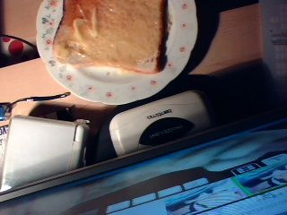 instant chesse on toast