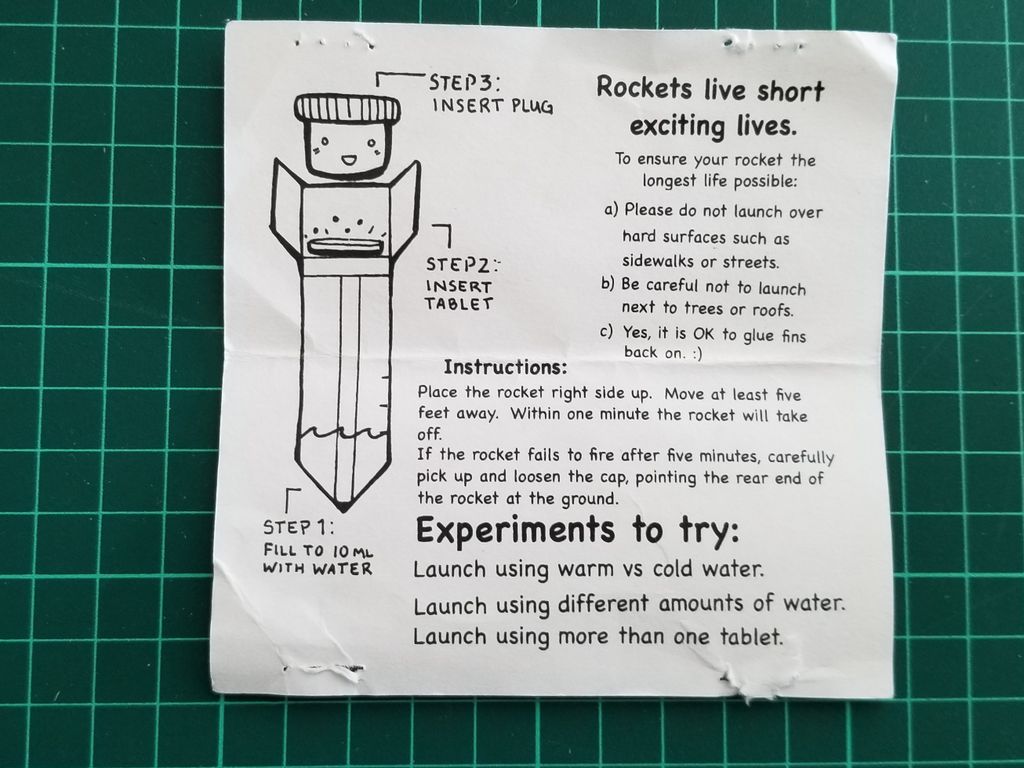 Alca Tablets Rockets Picture Alka-Seltzer Rockets : 3 Steps (with Pictures) - Instructables