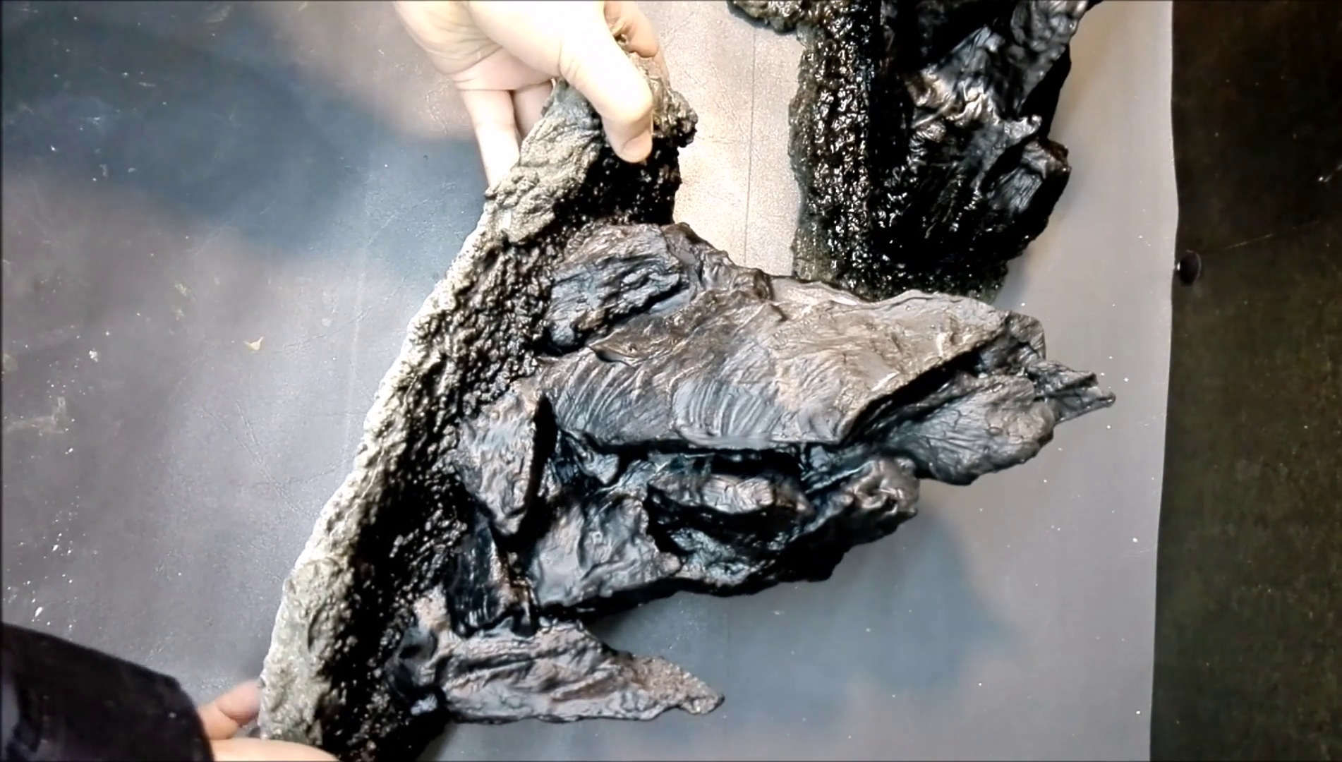 How to Make Artificial Rock Aquarium Sunset Diorama Aquarium