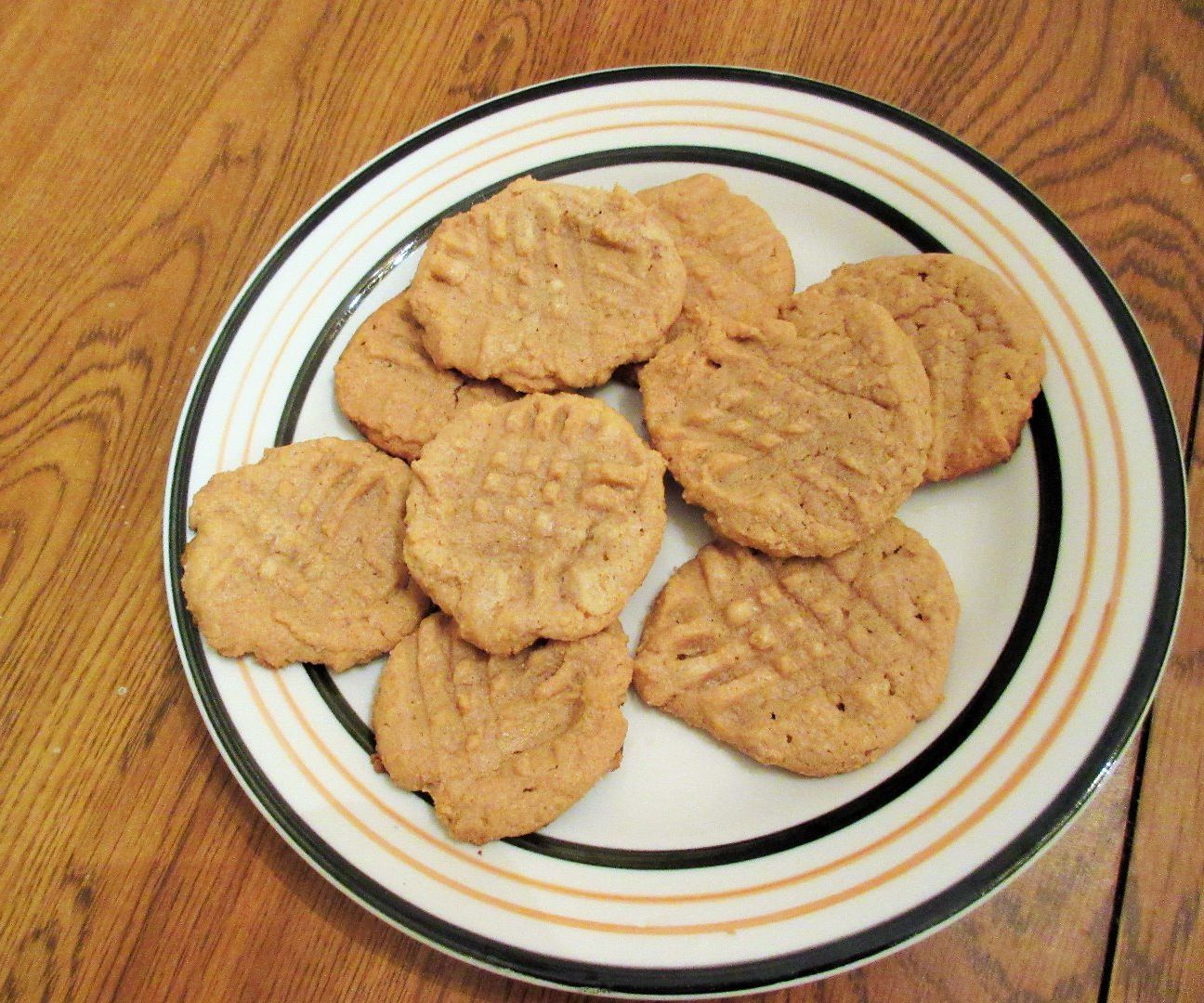3 Ingredient Peanut Butter Cookies