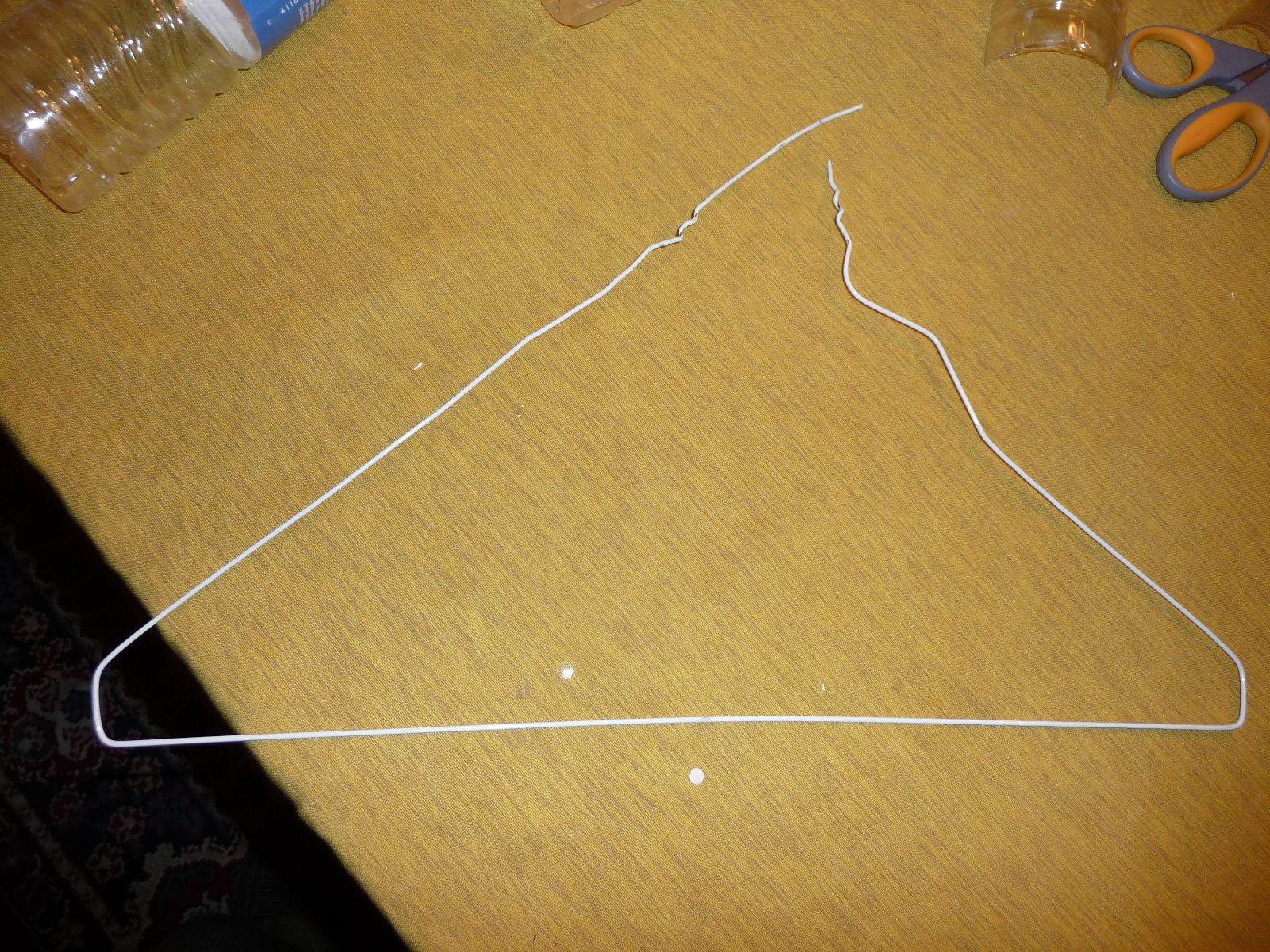 Bike Fenders From Water Bottles and Clothes Hangers 7 Steps