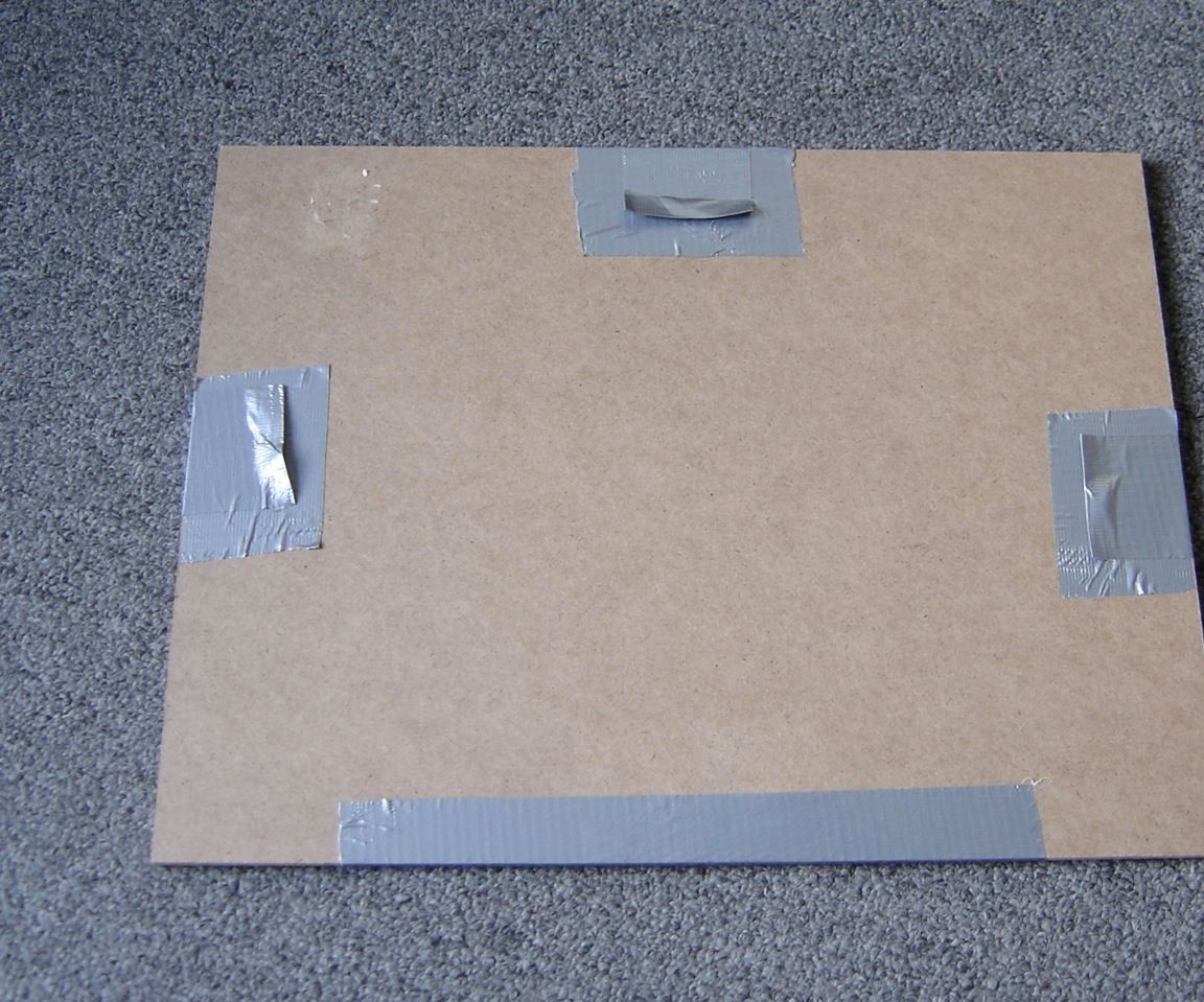 Super Cheap Portfolio With Duct Tape Latches