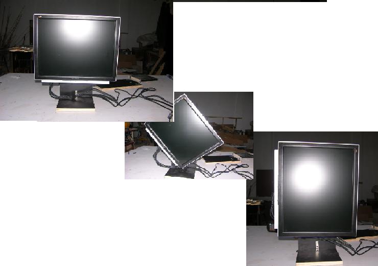 rotate or pivot lcd monitor