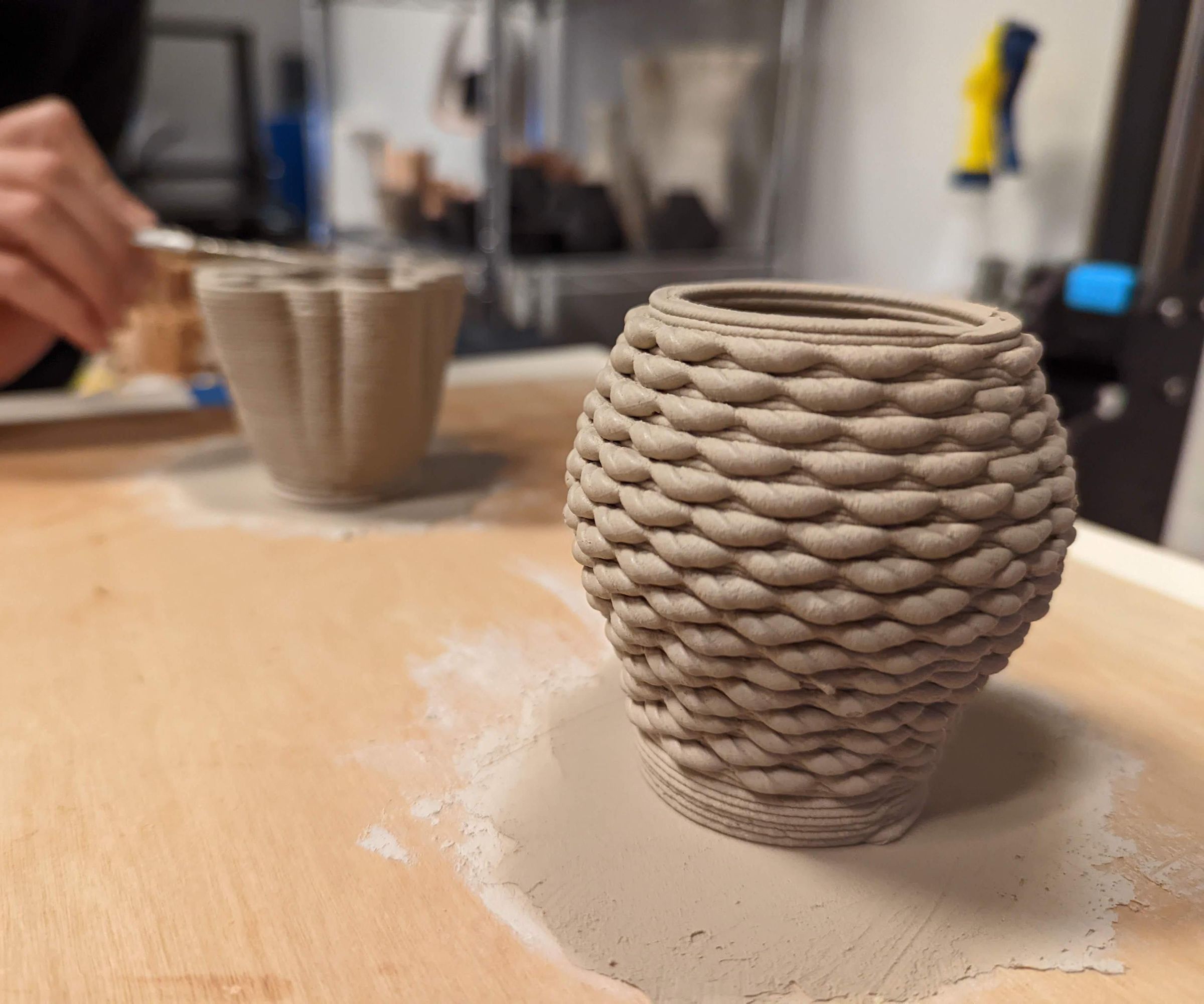 Week 6: Clay 3D Printing