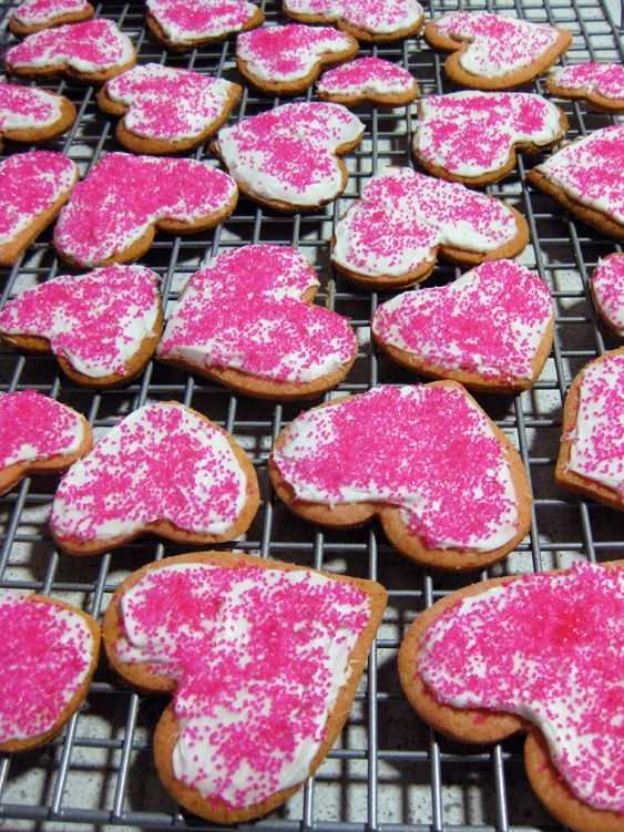 Pink Pierrot Cookies