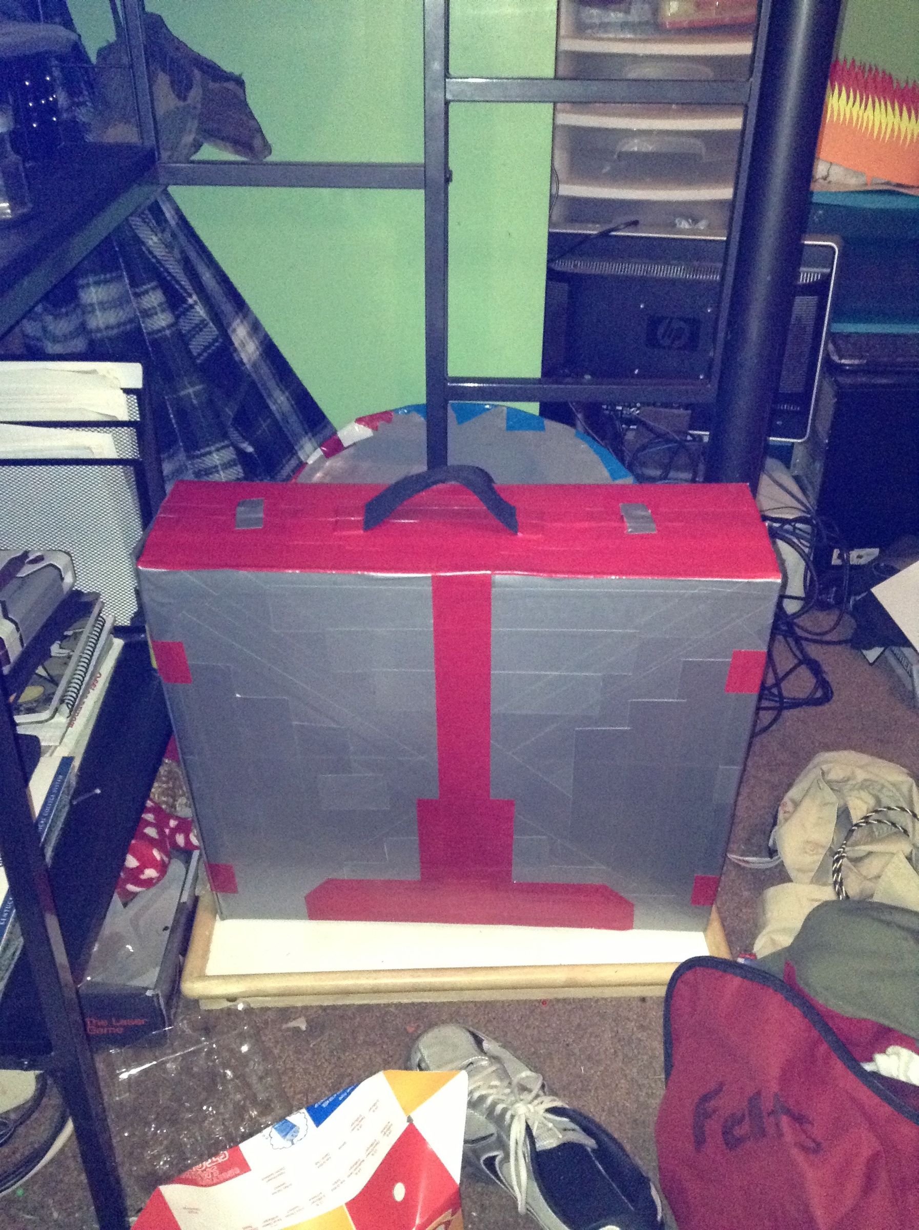 Card Board and Duct Tape Briefcase