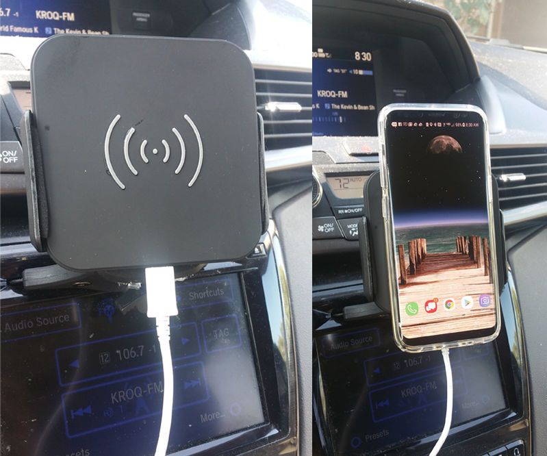 Cheap and Easy Magnetic Wireless Car Qi Charger