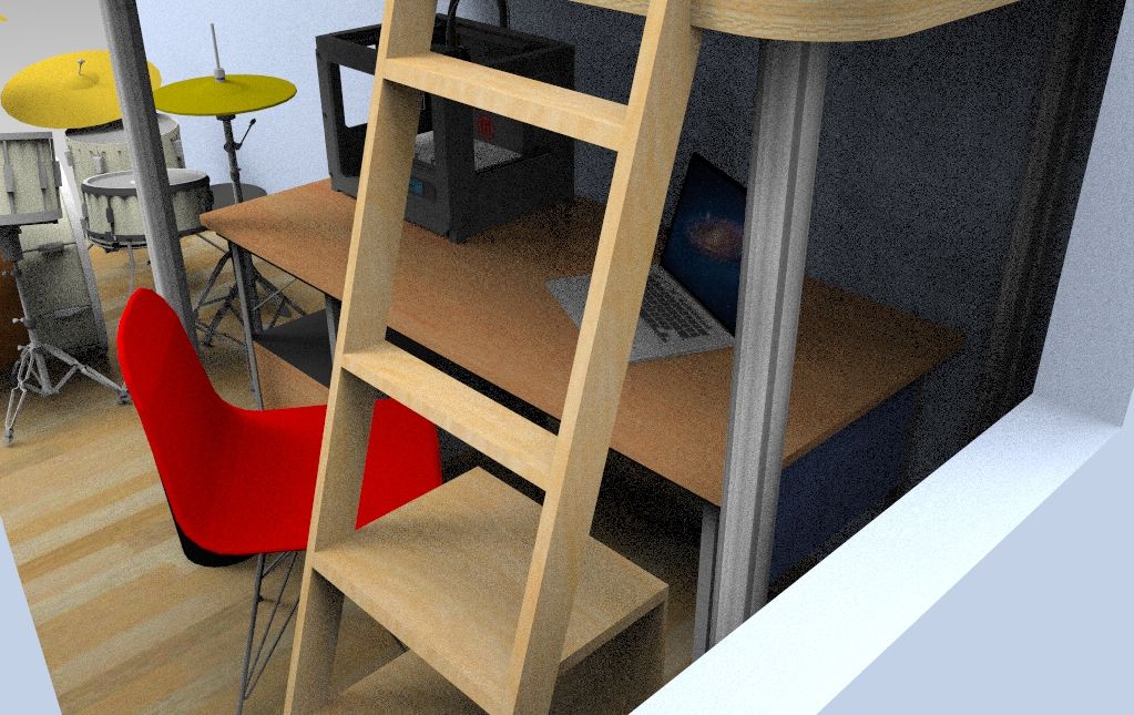 Compact Bedroom Design (Improve Your Room Youth Design Challenge)