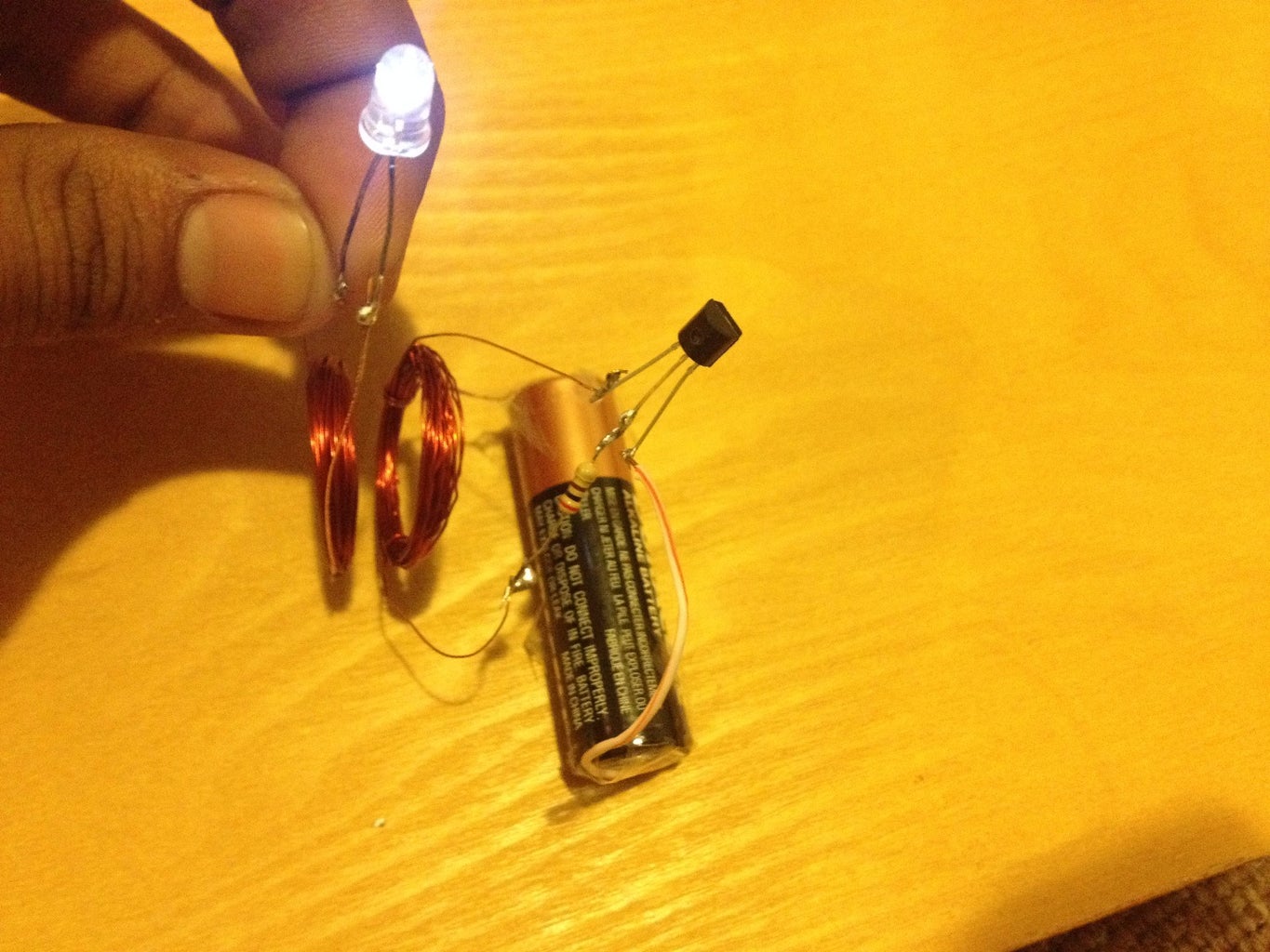 Wireless Electricity Transmission Circuit : 9 Steps (with Pictures ... Circuit Diagram