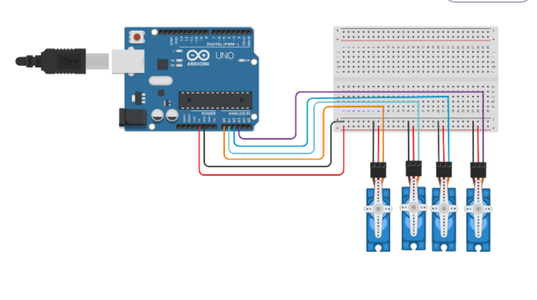 Servo Motor Control by Arduino Analog Pins