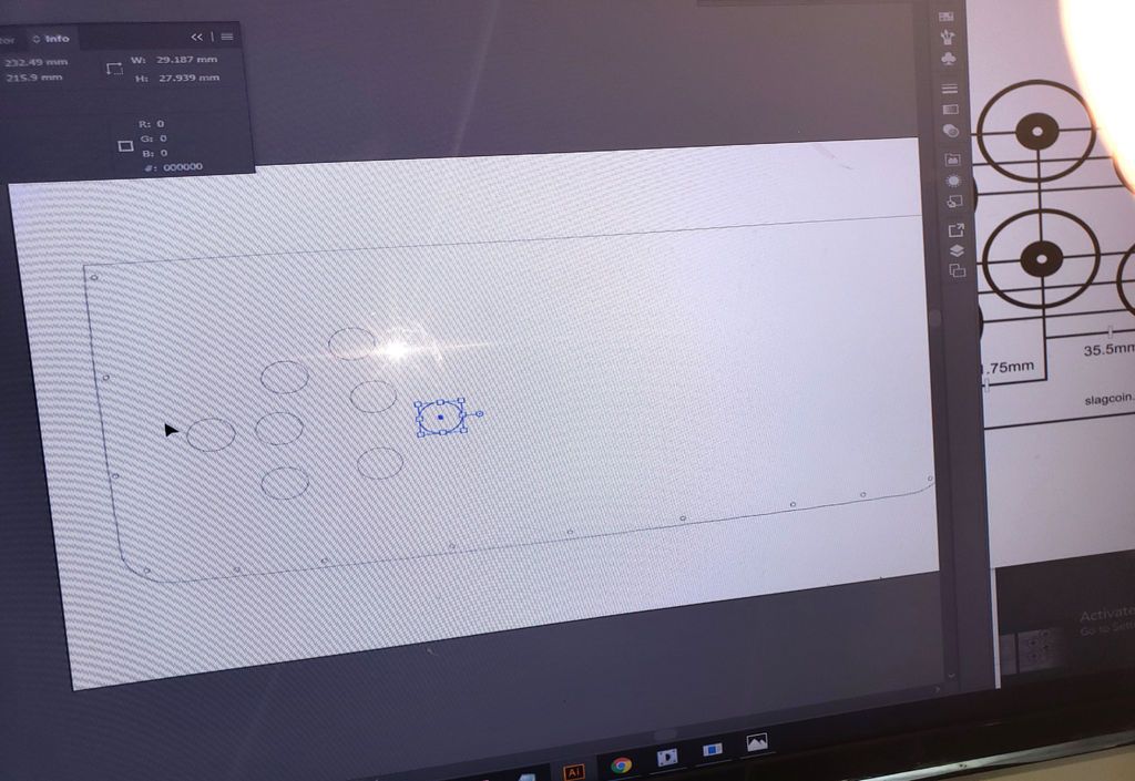 Testing the Computer and Beginning to Layout Button Positions
