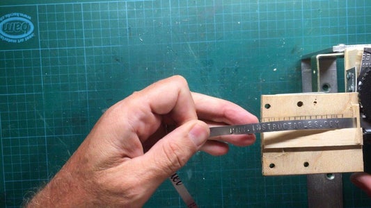 Example of Use (Embossed Labels)