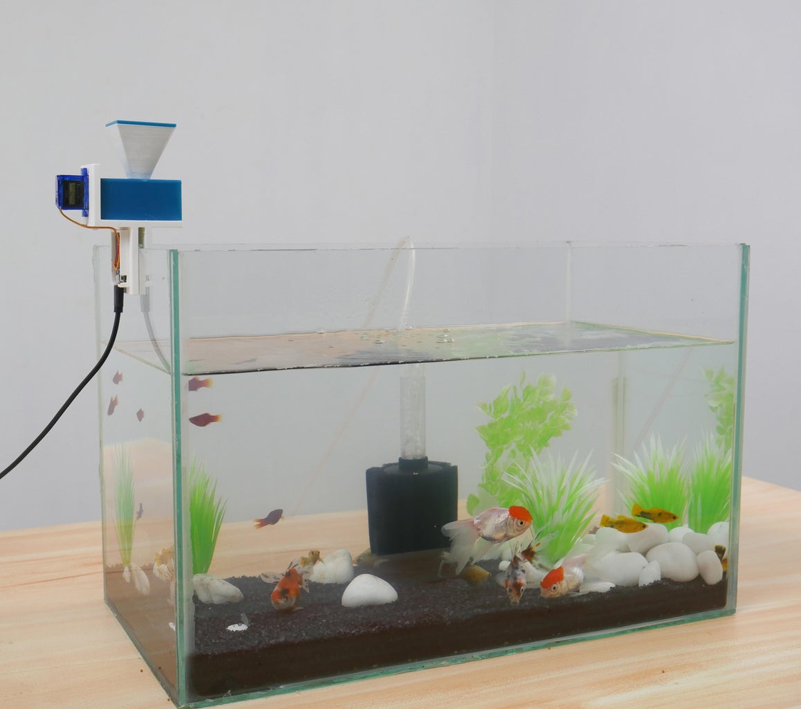 Aquassist : DIY Automatic Fish Feeder With Companion App : 10 Steps ... Circuit Diagram