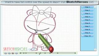 How to Draw Giggles (Happy Tree Friends)