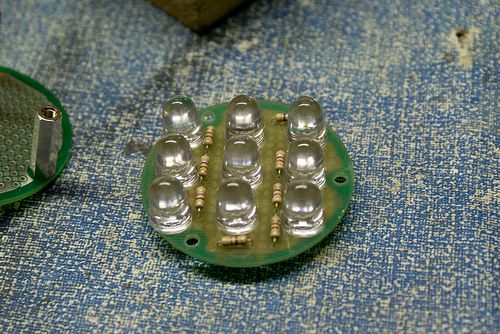 Make a Fancy Blue LED Lamp (by Brad Justinen) : 6 Steps (with Pictures ...