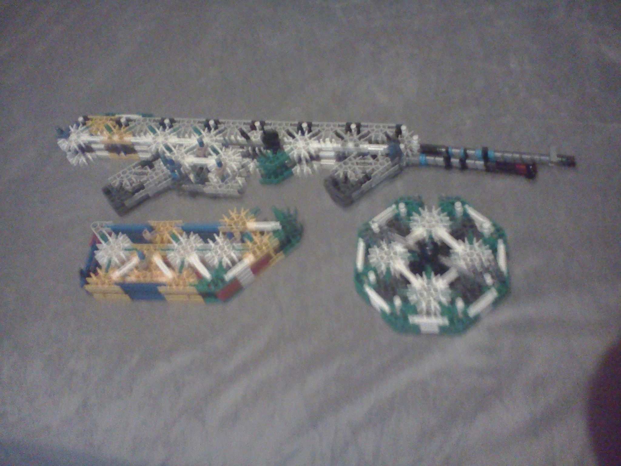 K'nex Chicago Typewriter Gun Model
